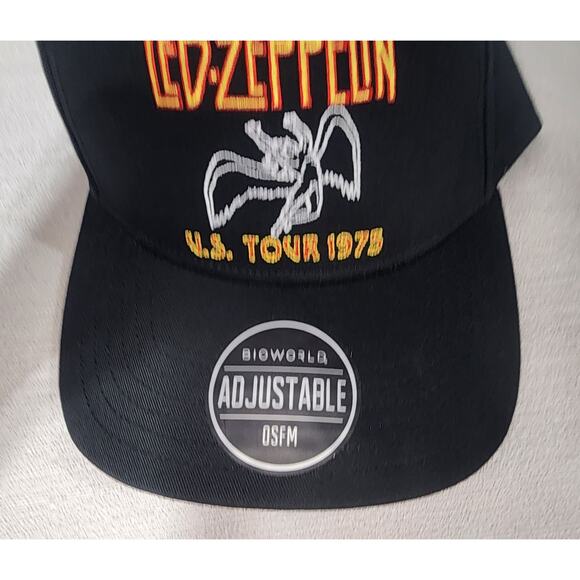 Led-zeppelin us tour `1973 hat strapback BY bioworld - Picture 2 of 7